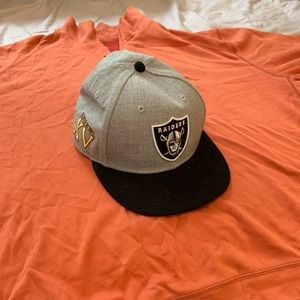 Raiders New Era Hat 7 3/8